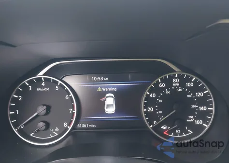 2019 Nissan Maxima 3.5 Platinum z USA, uszkodzony, nr VIN 1N4AA6AV2KC376768